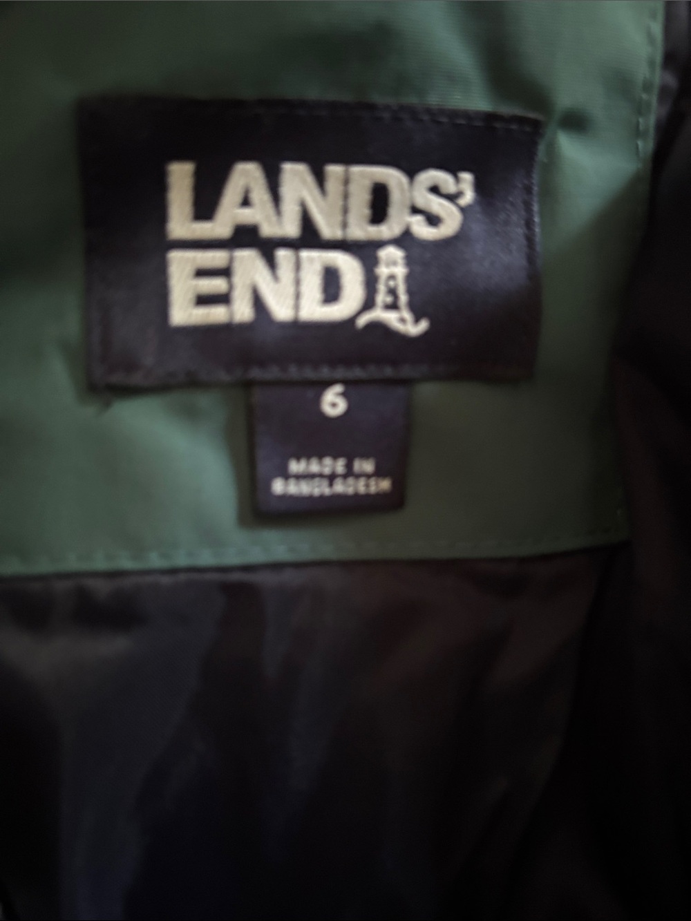 Lands' End Snow Bib Overalls - Picture 2 of 2